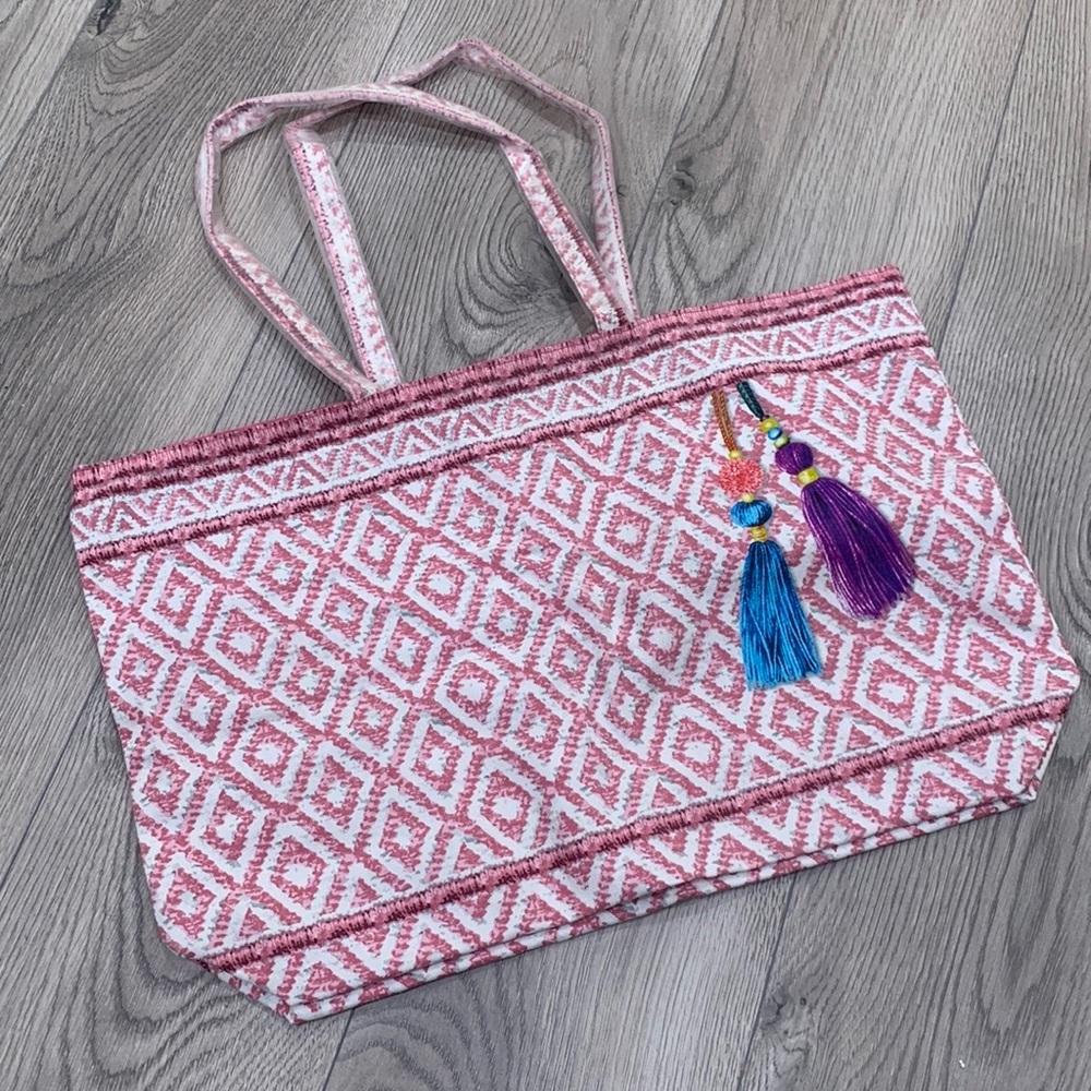 💗🆕estee Lauder canvas beach bag/ tote bag - Picture 3 of 9